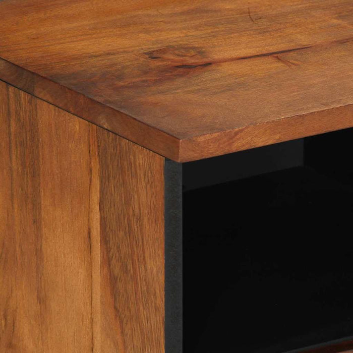 Cabinet TV Maro miere 70 x 33 x 46 cm Lemn de mango solid - WALTI WALTI