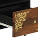 Cabinet TV Maro miere 70 x 33 x 46 cm Lemn de mango solid - WALTI WALTI