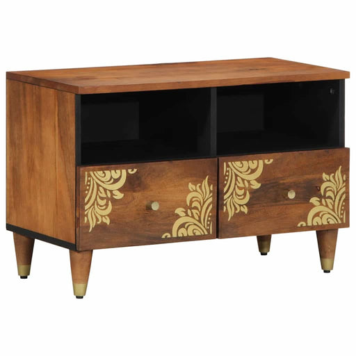 Cabinet TV Maro miere 70 x 33 x 46 cm Lemn de mango solid - WALTI WALTI