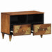 Cabinet TV Maro miere 70 x 33 x 46 cm Lemn de mango solid - WALTI WALTI