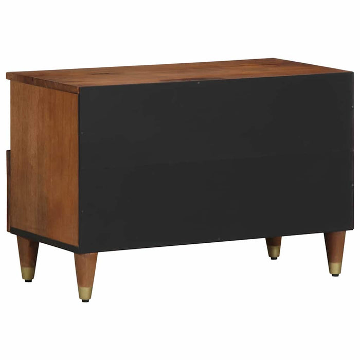 Cabinet TV Maro miere 70 x 33 x 46 cm Lemn de mango solid - WALTI WALTI