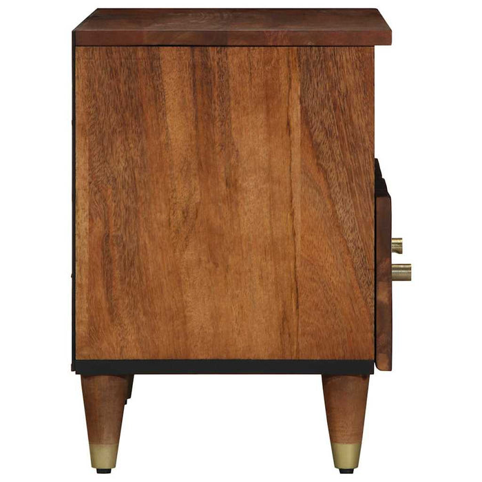Cabinet TV Maro miere 70 x 33 x 46 cm Lemn de mango solid - WALTI WALTI
