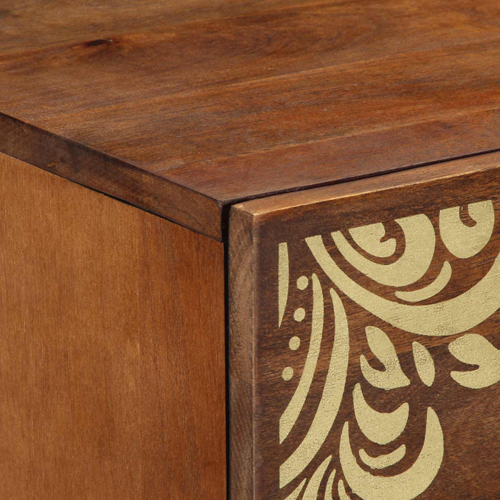 Bufet Maro 60 x 33 x 75 cm Lemn de mango solid - WALTI WALTI