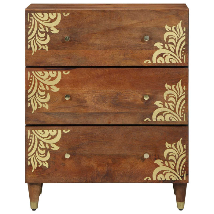 Bufet Maro 60 x 33 x 75 cm Lemn de mango solid - WALTI WALTI