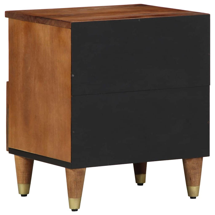 Dulap de noapte Maro miere 40 x 33 x 46 cm Lemn de mango solid - WALTI WALTI