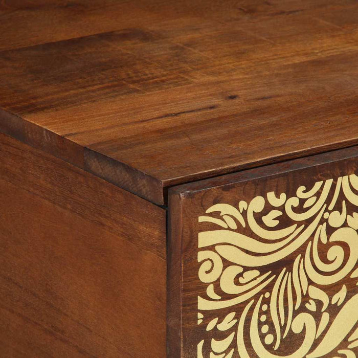 Masă de cafea maro miere 100 x 54 x 40 cm Lemn masiv de mango - WALTI WALTI