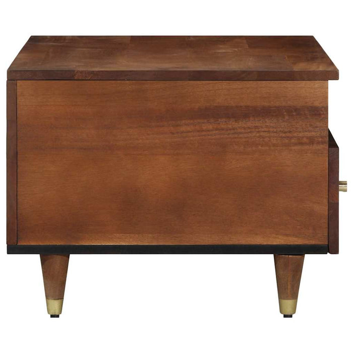Masă de cafea maro miere 80 x 54 x 40 cm Lemn masiv de mango - WALTI WALTI
