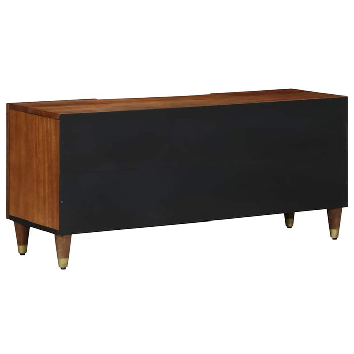 Cabinet TV Maro miere 105 x 33 x 46 cm Lemn de mango solid - WALTI WALTI