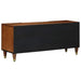 Cabinet TV Maro miere 105 x 33 x 46 cm Lemn de mango solid - WALTI WALTI