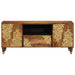 Cabinet TV Maro miere 105 x 33 x 46 cm Lemn de mango solid - WALTI WALTI