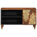 Cabinet TV Maro miere 80 x 33 x 46 cm Lemn de mango solid - WALTI WALTI