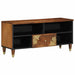 Cabinet TV Maro miere 100 x 33 x 46 cm Lemn de mango solid - WALTI WALTI