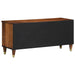 Cabinet TV Maro miere 100 x 33 x 46 cm Lemn de mango solid - WALTI WALTI