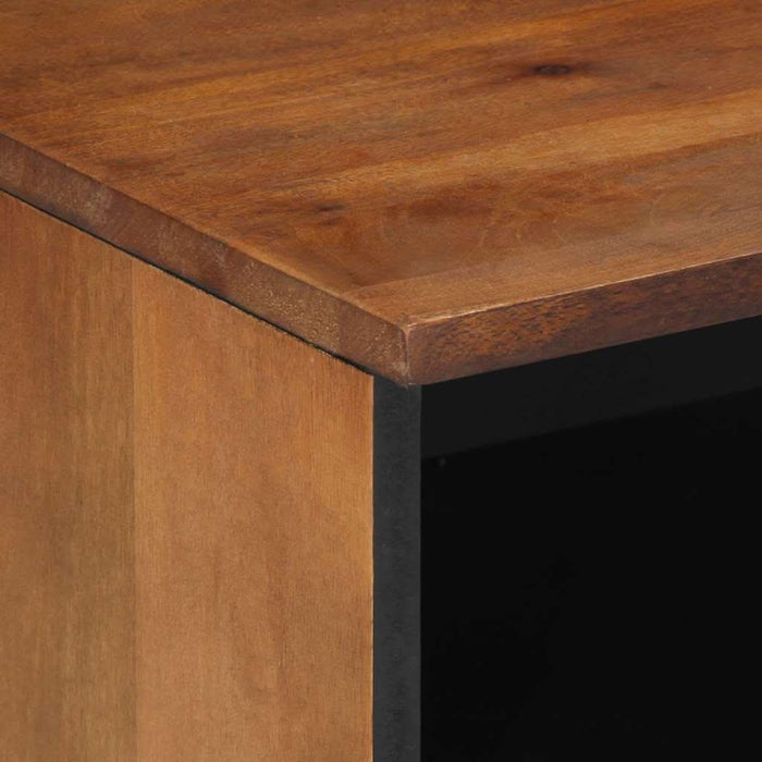 Cabinet TV Maro miere 80 x 33 x 46 cm Lemn de mango solid - WALTI WALTI