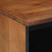 Cabinet TV Maro miere 80 x 33 x 46 cm Lemn de mango solid - WALTI WALTI