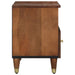 Cabinet TV Maro miere 80 x 33 x 46 cm Lemn de mango solid - WALTI WALTI