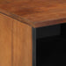 Cabinet TV Maro miere 100 x 33 x 46 cm Lemn de mango solid - WALTI WALTI