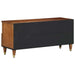Cabinet TV Maro miere 100 x 33 x 46 cm Lemn de mango solid - WALTI WALTI