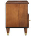 Cabinet TV Maro miere 100 x 33 x 46 cm Lemn de mango solid - WALTI WALTI