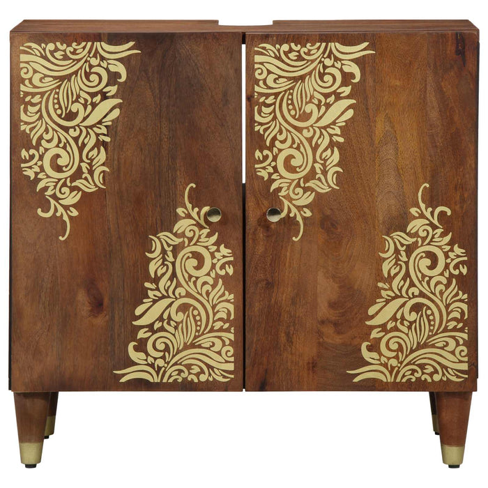 Dulap de chiuvetă cu depozitare Maro miere 62 x 33 x 58 cm - WALTI WALTI