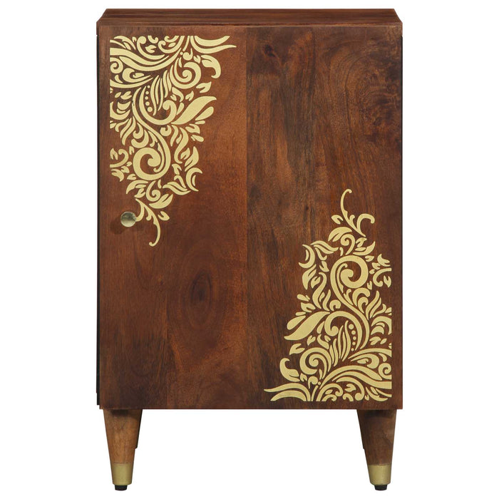 Dulap de Baie Maro miere 38 x 33 x 58 cm Lemn de mango solid - WALTI WALTI