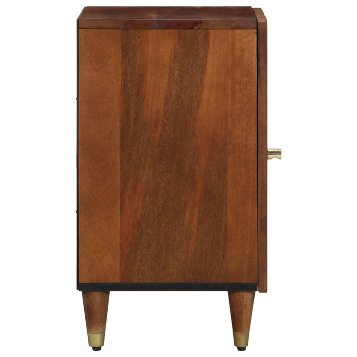 Dulap de Baie Maro miere 38 x 33 x 58 cm Lemn de mango solid - WALTI WALTI
