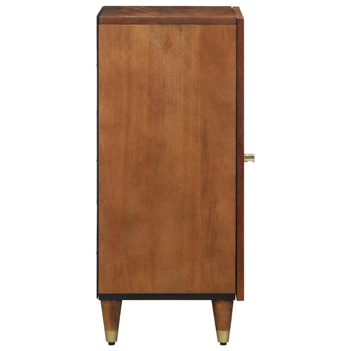 Bufet cu raft cu ușă Maro 40 x 33 x 75 cm Lemn de mango solid - WALTI WALTI