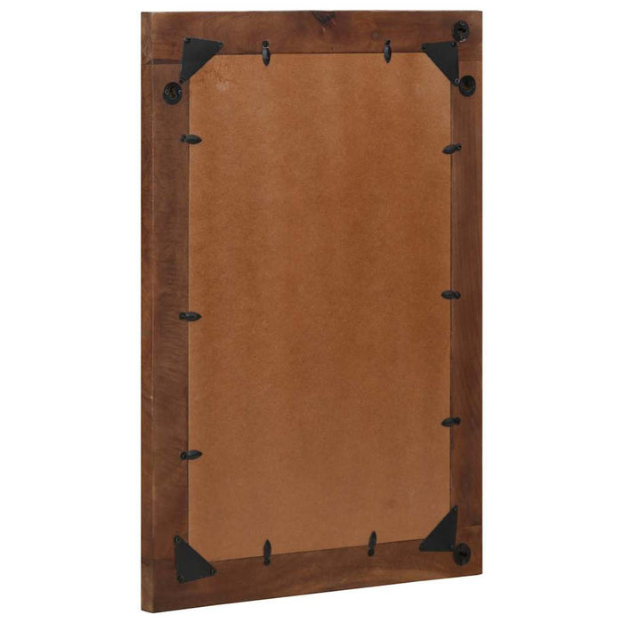 Oglindă pentru baie cu oglindă Gri și Argintiu 50 x 70 x 3 cm - WALTI WALTI