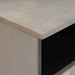 Cabinet TV cu sertar Gri 70 x 33 x 46 cm Lemn de mango solid - WALTI WALTI