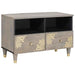 Cabinet TV cu sertar Gri 70 x 33 x 46 cm Lemn de mango solid - WALTI WALTI