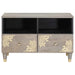 Cabinet TV cu sertar Gri 70 x 33 x 46 cm Lemn de mango solid - WALTI WALTI