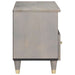 Cabinet TV cu sertar Gri 70 x 33 x 46 cm Lemn de mango solid - WALTI WALTI