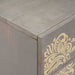 Noptieră cu ușă Gri 50 x 33 x 60 cm Lemn de mango solid - WALTI WALTI