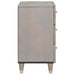 Dulap de noapte Gri 50 x 33 x 62 cm Lemn de mango solid - WALTI WALTI