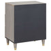 Dulap de noapte Gri 50 x 33 x 62 cm Lemn de mango solid - WALTI WALTI