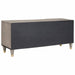 Cabinet TV cu sertar Gri 105 x 33 x 46 cm Lemn de mango solid - WALTI WALTI