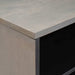 Cabinet TV cu raft Gri 80 x 33 x 46 cm Lemn de mango solid - WALTI WALTI