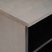 Cabinet TV cu sertar Gri 100 x 33 x 46 cm Lemn de mango solid - WALTI WALTI