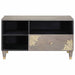 Cabinet TV cu sertar Gri 80 x 33 x 46 cm Lemn de mango solid - WALTI WALTI