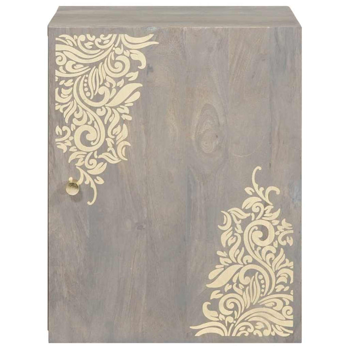 Dulap de perete pentru baie cu depozitare Gri 38 x 33 x 48 cm - WALTI WALTI