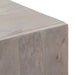 Bufet cu raft Gri și Aur 40 x 33 x 110 cm Lemn de mango solid - WALTI WALTI