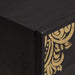 Dulap de noapte 2 pcs Negru 40 x 33 x 46 cm Lemn de mango solid - WALTI WALTI