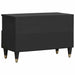 Cabinet TV cu sertar Negru 70 x 33 x 46 cm Lemn de mango solid - WALTI WALTI