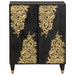 Bufet Negru 60 x 33 x 75 cm Lemn de mango solid - WALTI WALTI