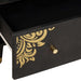 Bufet Negru 60 x 33 x 75 cm Lemn de mango solid - WALTI WALTI