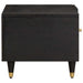 Masă de cafea Negru 80 x 50 x 40 cm Lemn de mango solid - WALTI WALTI