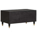Masă de cafea Negru 80 x 50 x 40 cm Lemn de mango solid - WALTI WALTI