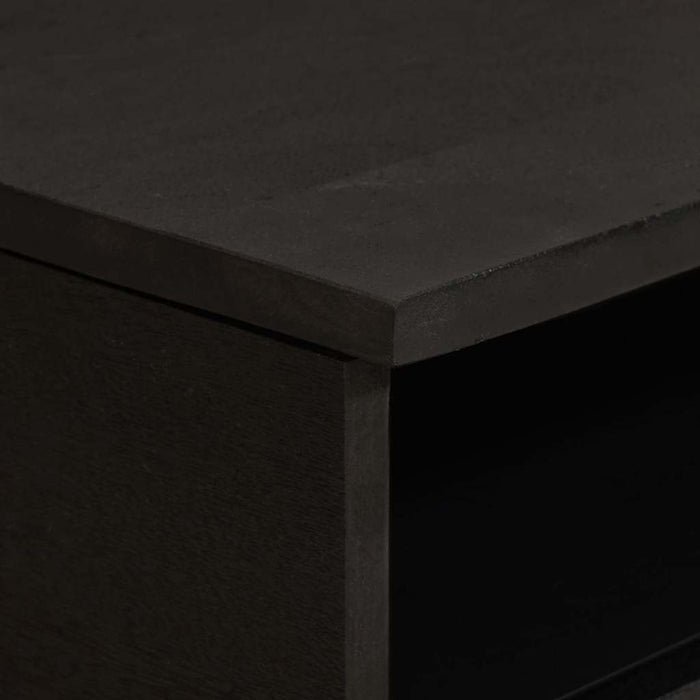 Masă de cafea Negru 80 x 54 x 40 cm Lemn de mango solid - WALTI WALTI