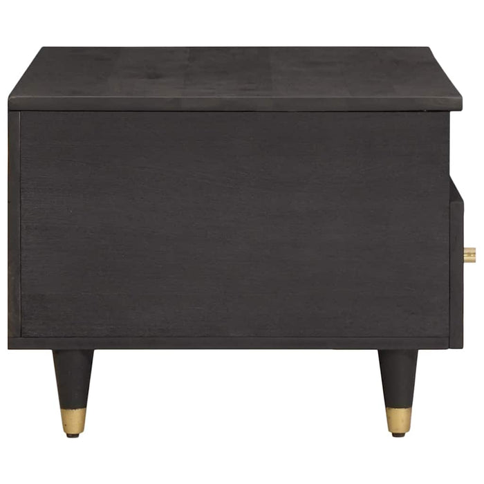 Masă de cafea Negru 80 x 54 x 40 cm Lemn de mango solid - WALTI WALTI