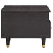 Masă de cafea Negru 80 x 54 x 40 cm Lemn de mango solid - WALTI WALTI